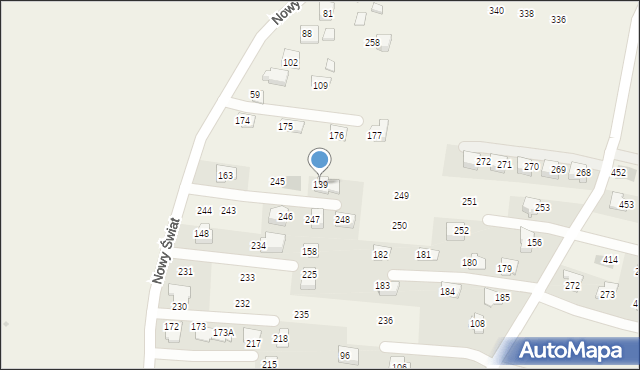 Strumiany, Strumiany, 139, mapa Strumiany