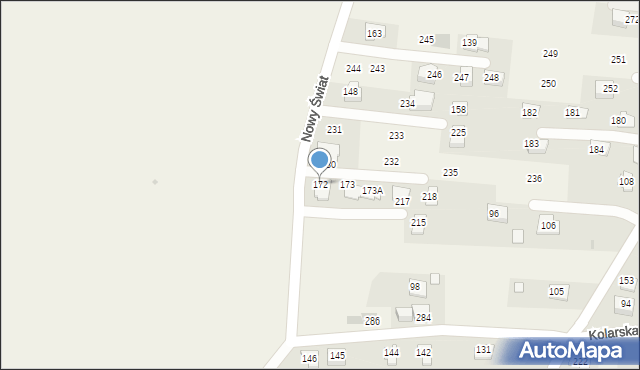 Strumiany, Strumiany, 172, mapa Strumiany