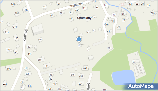 Strumiany, Strumiany, 2, mapa Strumiany