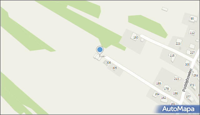 Strumiany, Strumiany, 309, mapa Strumiany