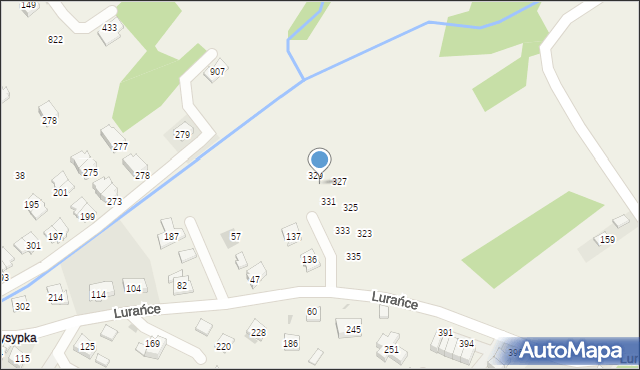 Strumiany, Strumiany, 330, mapa Strumiany