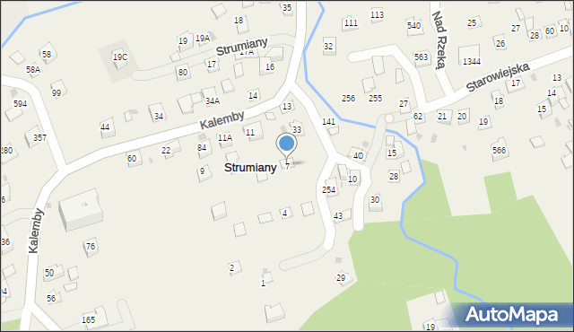 Strumiany, Strumiany, 7, mapa Strumiany