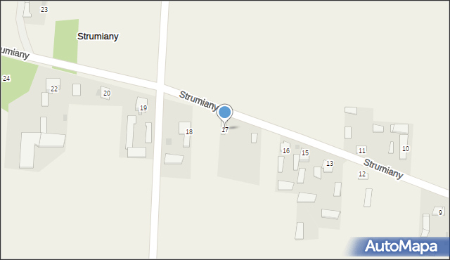 Strumiany, Strumiany, 17, mapa Strumiany