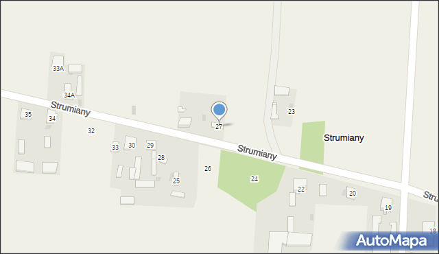 Strumiany, Strumiany, 27, mapa Strumiany
