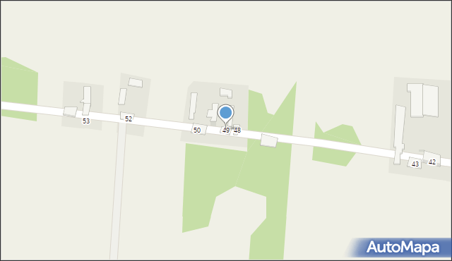 Strumiany, Strumiany, 49, mapa Strumiany