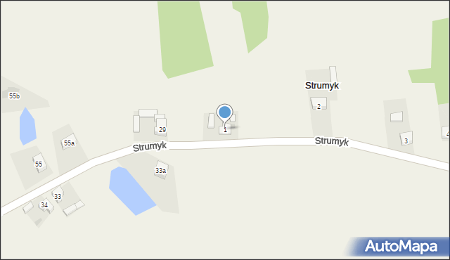 Strumyk, Strumyk, 1, mapa Strumyk