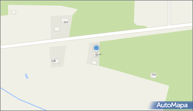 Strupczewo Duże, Strupczewo Duże, 33, mapa Strupczewo Duże