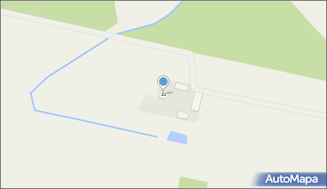 Strupczewo Duże, Strupczewo Duże, 44, mapa Strupczewo Duże