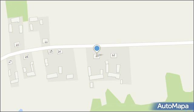 Strupiechów, Strupiechów, 13, mapa Strupiechów