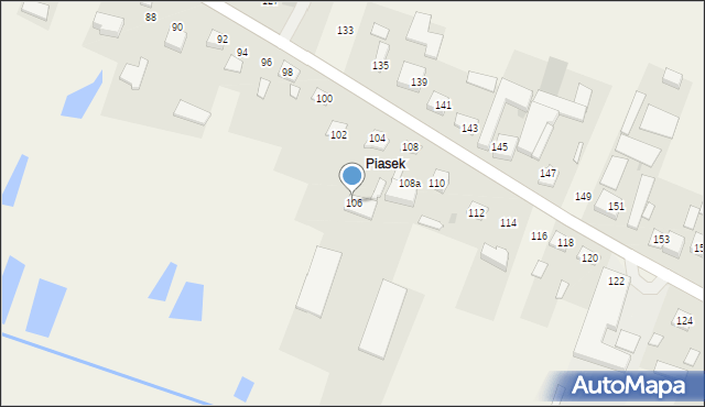 Strupin Duży, Strupin Duży, 106, mapa Strupin Duży