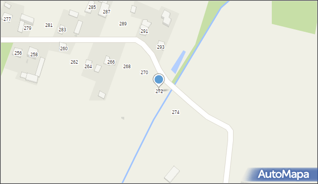Strupin Duży, Strupin Duży, 272, mapa Strupin Duży