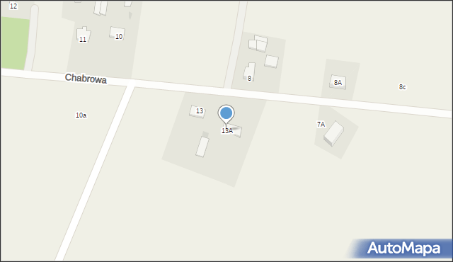 Strusinek, Strusinek, 13A, mapa Strusinek