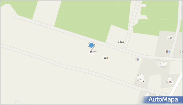 Struszewo, Struszewo, 31s, mapa Struszewo