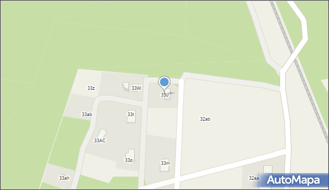 Struszewo, Struszewo, 33u, mapa Struszewo