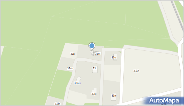 Struszewo, Struszewo, 33X, mapa Struszewo