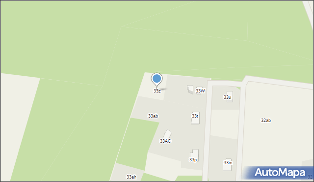 Struszewo, Struszewo, 33z, mapa Struszewo