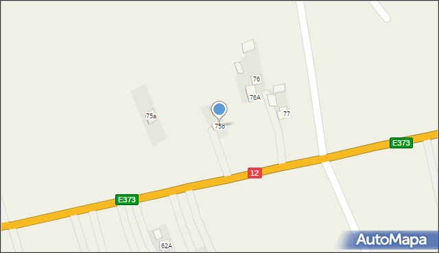 Struża, Struża, 75b, mapa Struża