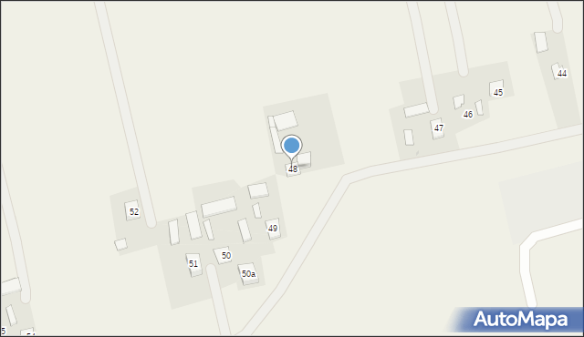 Struża-Kolonia, Struża-Kolonia, 48, mapa Struża-Kolonia