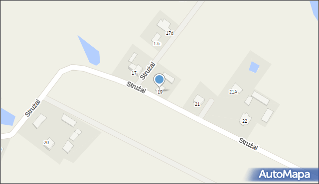 Strużal, Strużal, 19, mapa Strużal