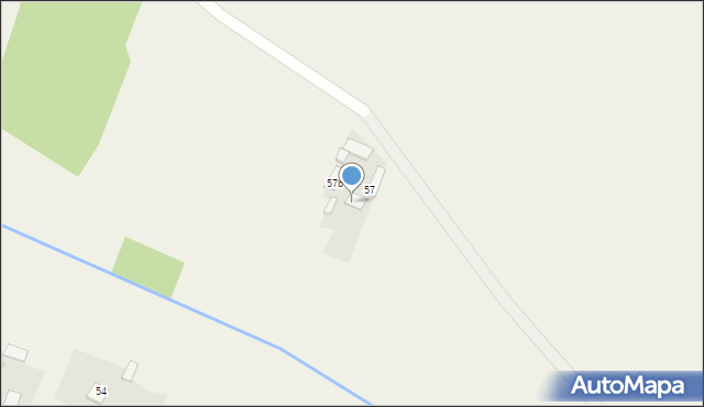 Strych, Strych, 57A, mapa Strych