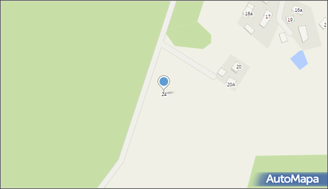 Strych, Strych, 24, mapa Strych