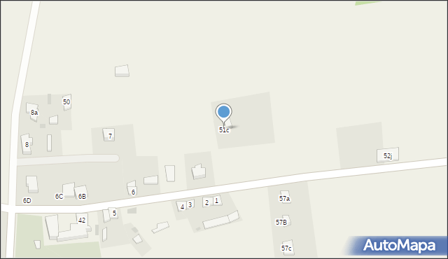 Strychy, Strychy, 51c, mapa Strychy