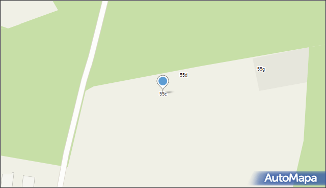 Strychy, Strychy, 55c, mapa Strychy