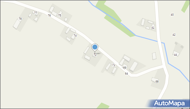 Stryczowice, Stryczowice, 72, mapa Stryczowice