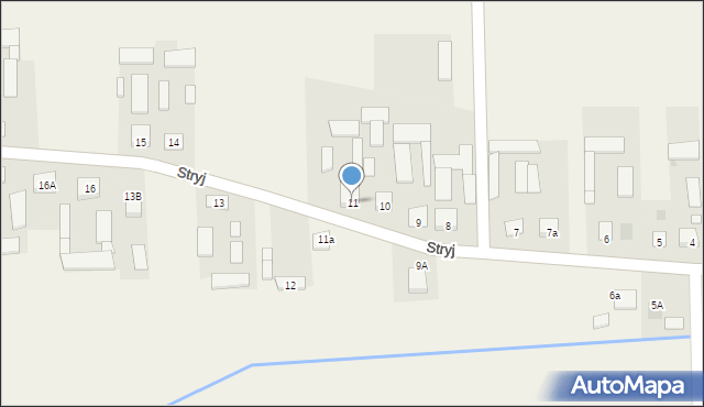 Stryj, Stryj, 11, mapa Stryj