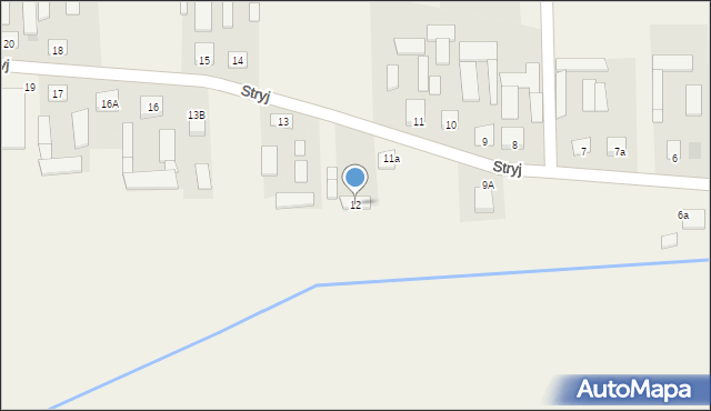 Stryj, Stryj, 12, mapa Stryj