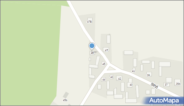Stryj, Stryj, 46, mapa Stryj