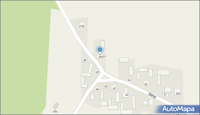Stryj, Stryj, 47, mapa Stryj