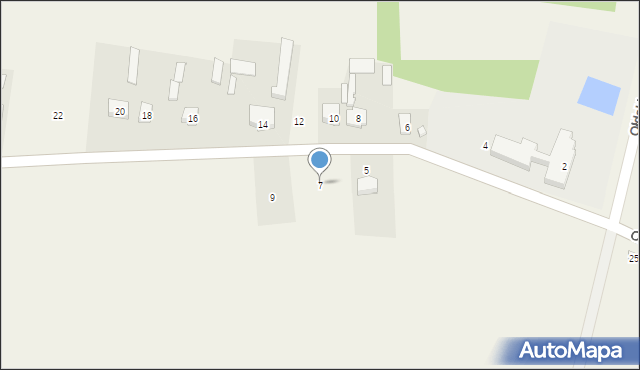 Stryjki, Stryjki, 7, mapa Stryjki