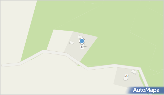 Stryjkowo, Stryjkowo, 34, mapa Stryjkowo