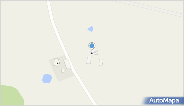 Stryjkowo, Stryjkowo, 42, mapa Stryjkowo