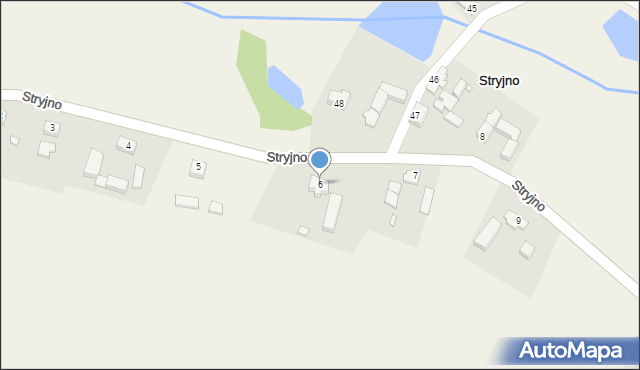 Stryjno, Stryjno, 6, mapa Stryjno