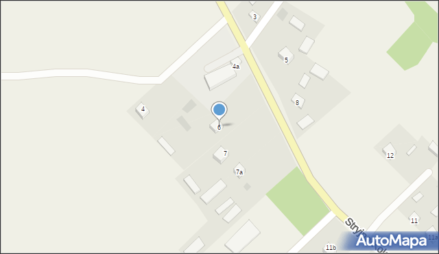 Stryjno-Kolonia, Stryjno-Kolonia, 6, mapa Stryjno-Kolonia