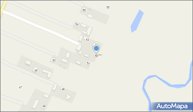 Stryjno Pierwsze, Stryjno Pierwsze, 52, mapa Stryjno Pierwsze
