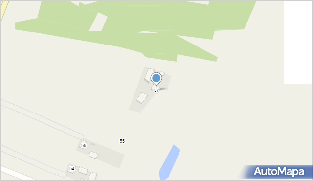 Stryjno Pierwsze, Stryjno Pierwsze, 57, mapa Stryjno Pierwsze