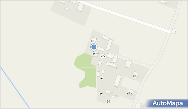 Stryjno Pierwsze, Stryjno Pierwsze, 92, mapa Stryjno Pierwsze
