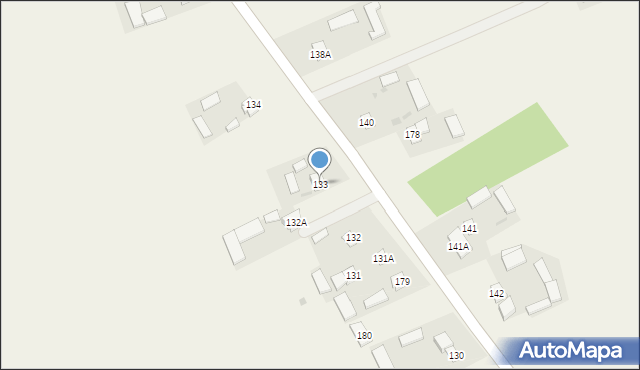 Stryjów, Stryjów, 133, mapa Stryjów