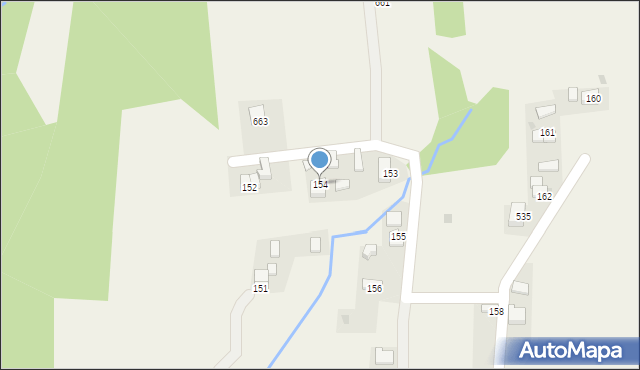 Stryszów, Stryszów, 154, mapa Stryszów