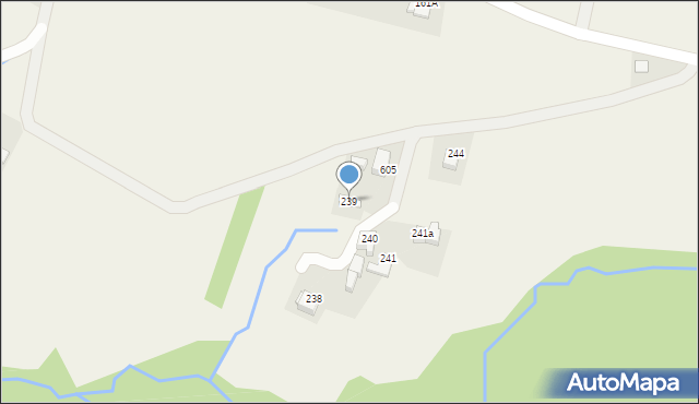 Stryszów, Stryszów, 239, mapa Stryszów