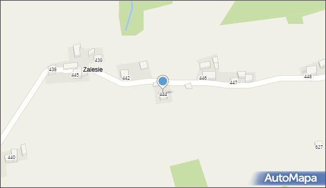 Stryszów, Stryszów, 444, mapa Stryszów