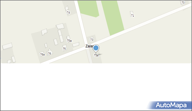 Strzakły, Strzakły, 73a, mapa Strzakły