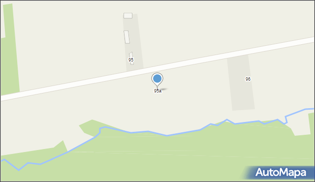 Strzakły, Strzakły, 95a, mapa Strzakły