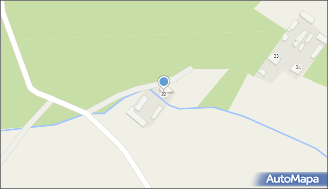 Strzałki, Strzałki, 32, mapa Strzałki