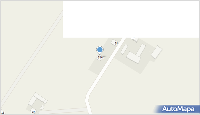 Strzałki, Strzałki, 28A, mapa Strzałki