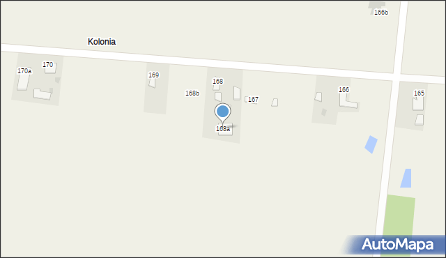 Strzałków, Strzałków, 168a, mapa Strzałków