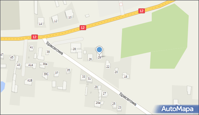 Strzałków, Strzałków, 24, mapa Strzałków